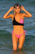JOY CORRIGAN in Bikini at a Photoshoot in Miami Beach 05/01/2021