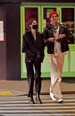 KAIA GERBER and Jacob Elordi Night Out in Los Angeles 05/18/2021