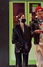 KAIA GERBER and Jacob Elordi Night Out in Los Angeles 05/18/2021