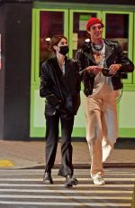 KAIA GERBER and Jacob Elordi Night Out in Los Angeles 05/18/2021
