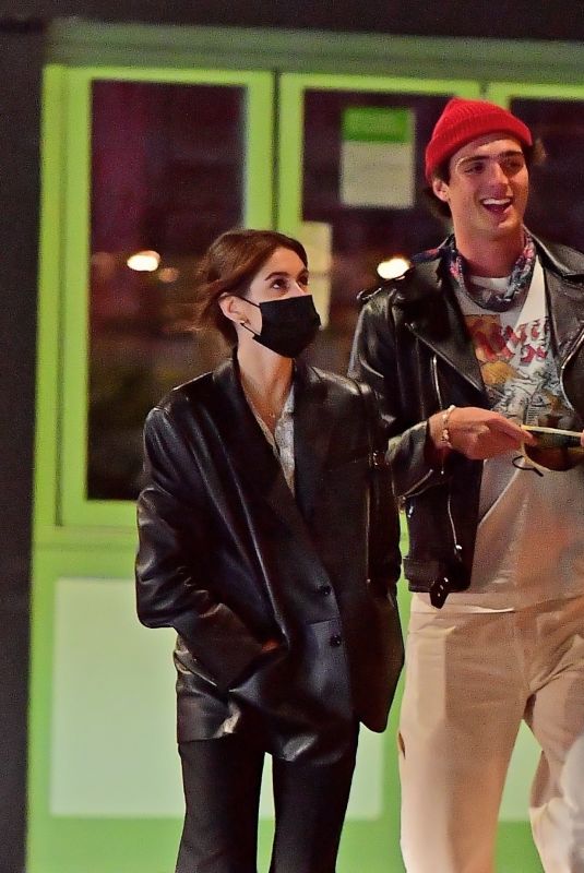 KAIA GERBER and Jacob Elordi Night Out in Los Angeles 05/18/2021