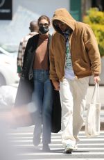 KAIA GERBER and Jacob Elordi Out in New York 05/11/2021