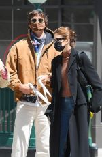 KAIA GERBER and Jacob Elordi Out in New York 05/11/2021