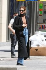 KAIA GERBER and Jacob Elordi Out in New York 05/11/2021