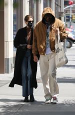 KAIA GERBER and Jacob Elordi Out in New York 05/11/2021