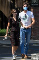 KAIA GERBER and Jacob Elordi Out Shopping in Los Angeles 05/22/2021