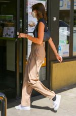 KAIA GERBER Arrives at Earthbar in West Hollywood 05/03/2021