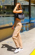 KAIA GERBER Arrives at Earthbar in West Hollywood 05/03/2021