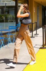 KAIA GERBER Arrives at Earthbar in West Hollywood 05/03/2021