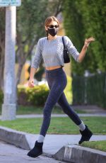 KAIA GERBER Heading to Pilates Class in West Hollywood 05/04/2021