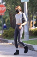 KAIA GERBER Heading to Pilates Class in West Hollywood 05/04/2021