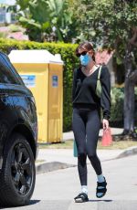 KAIA GERBER Leaves Pilates Class in West Hollywood 05/21/2021