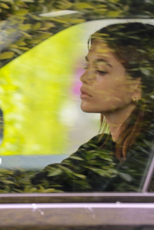KAIA GERBER Out Driving in West Hollywood 05/06/2021