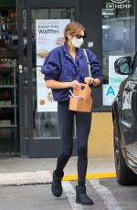KAIA GERBER Out for Juice at Earth Bar in West Hollywood 05/20/2021