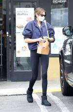 KAIA GERBER Out for Juice at Earth Bar in West Hollywood 05/20/2021