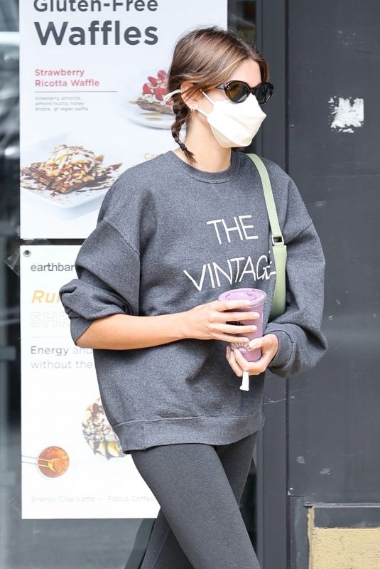KAIA GERBER Out for Juice in West Hollywood 05/18/2021
