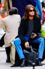 KAIA GERBER Outside a Restaurant in New York 05/11/2021