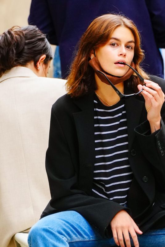 KAIA GERBER Outside a Restaurant in New York 05/11/2021