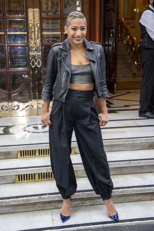 KAREN HAUR at Here’s Come The Boys Press Night in London 05/26/2021