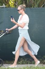 KARLIE KLOSS Out and About in Miami 05/11/2021