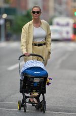 KARLIE KLOSS Out Pushing a Pram in New York 05/23/2021