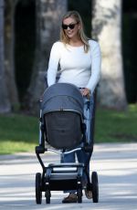 KARLIE KLOSS Out with Her Baby in Miami 05/26/2021