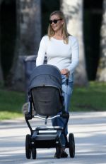 KARLIE KLOSS Out with Her Baby in Miami 05/26/2021