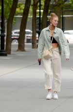 KATE BOCK Out with Her Dog in New York 05/16/2021