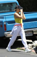 KATE HUDSON and Danny Fujikawa at Power Walk in Pacific Palisades 05/20/2021