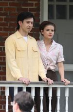 KATE MARA on the Set of Call Jane in Hartford 05/17/2021