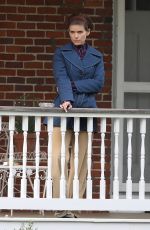 KATE MARA on the Set of Call Jane in Hartford 05/17/2021