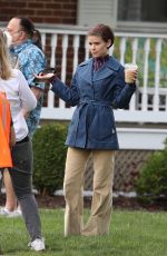 KATE MARA on the Set of Call Jane in Hartford 05/17/2021