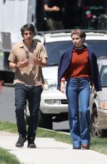 KATE MARA Out with Chris Messina in Hartford 05/21/2021