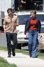 KATE MARA Out with Chris Messina in Hartford 05/21/2021