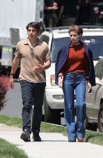KATE MARA Out with Chris Messina in Hartford 05/21/2021
