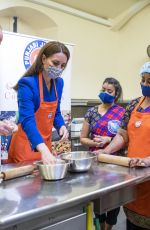 KATE MIDDLETON Prepares Meals at Palace of Holyroodhouse in Edinburgh 05/24/2021