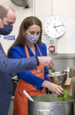 KATE MIDDLETON Prepares Meals at Palace of Holyroodhouse in Edinburgh 05/24/2021