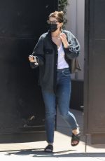 KATHERINE SCHWARZENEGGER Leaves a Salon in Los Angeles 05/24/2021