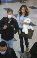 KATHY IRELAND at Newark Airport in New Jersey 05/18/2021