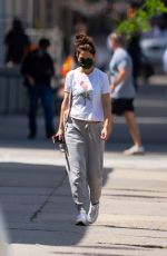 KATIE HOLMES Out and About in New York 05/25/2021