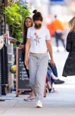 KATIE HOLMES Out and About in New York 05/25/2021