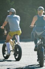 KATY PERRY and Orlando Bloom Out for a Bike Ride in Santa Barbara 04/29/2021