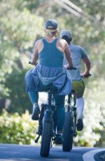 KATY PERRY and Orlando Bloom Out for a Bike Ride in Santa Barbara 04/29/2021