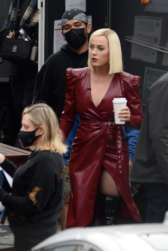KATY PERRY at Top 5 American idol Finalist Show in Los Angeles 05/16/2021