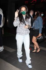 KEHLANI at Boa Steakhouse in Los Angeles 05/15/2021
