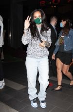 KEHLANI at Boa Steakhouse in Los Angeles 05/15/2021