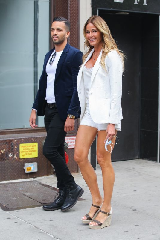 KELLY BENSIMON Out with a Friend in New York 05/24/2021
