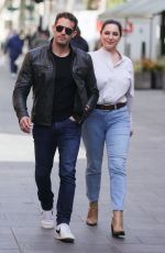 KELLY BROOK and Jeremy Parisi Out in London 05/12/2021