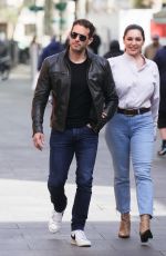 KELLY BROOK and Jeremy Parisi Out in London 05/12/2021