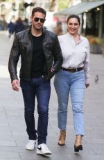 KELLY BROOK and Jeremy Parisi Out in London 05/12/2021